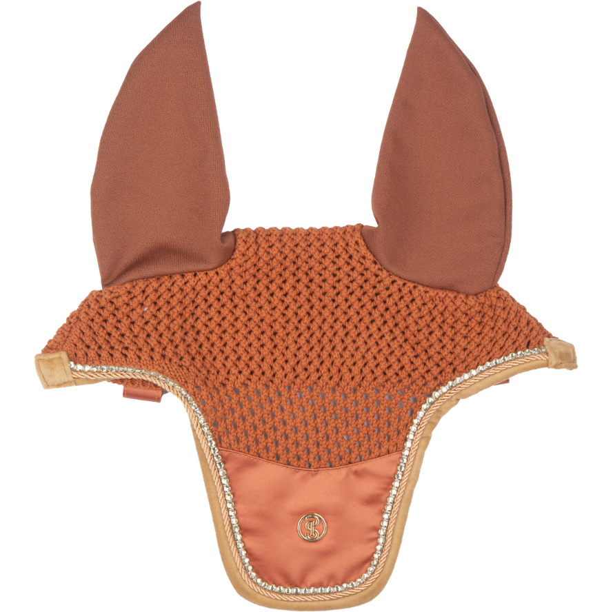 2025 PS of Sweden Vintage Monogram Ear Bonnet 1120-043-838 - Chestnut Brown